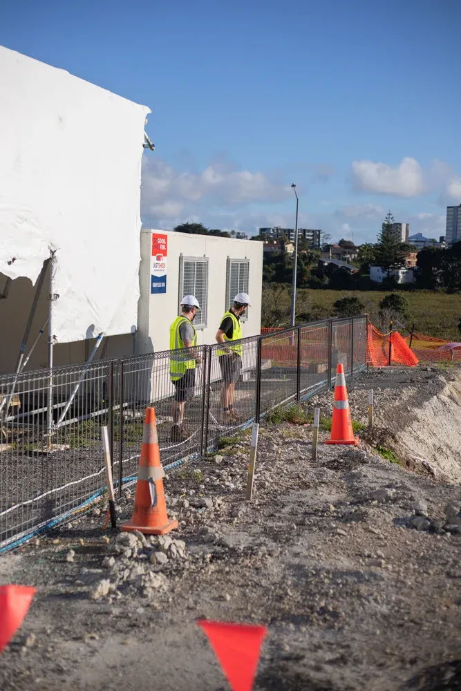 Trident team new build site Auckland