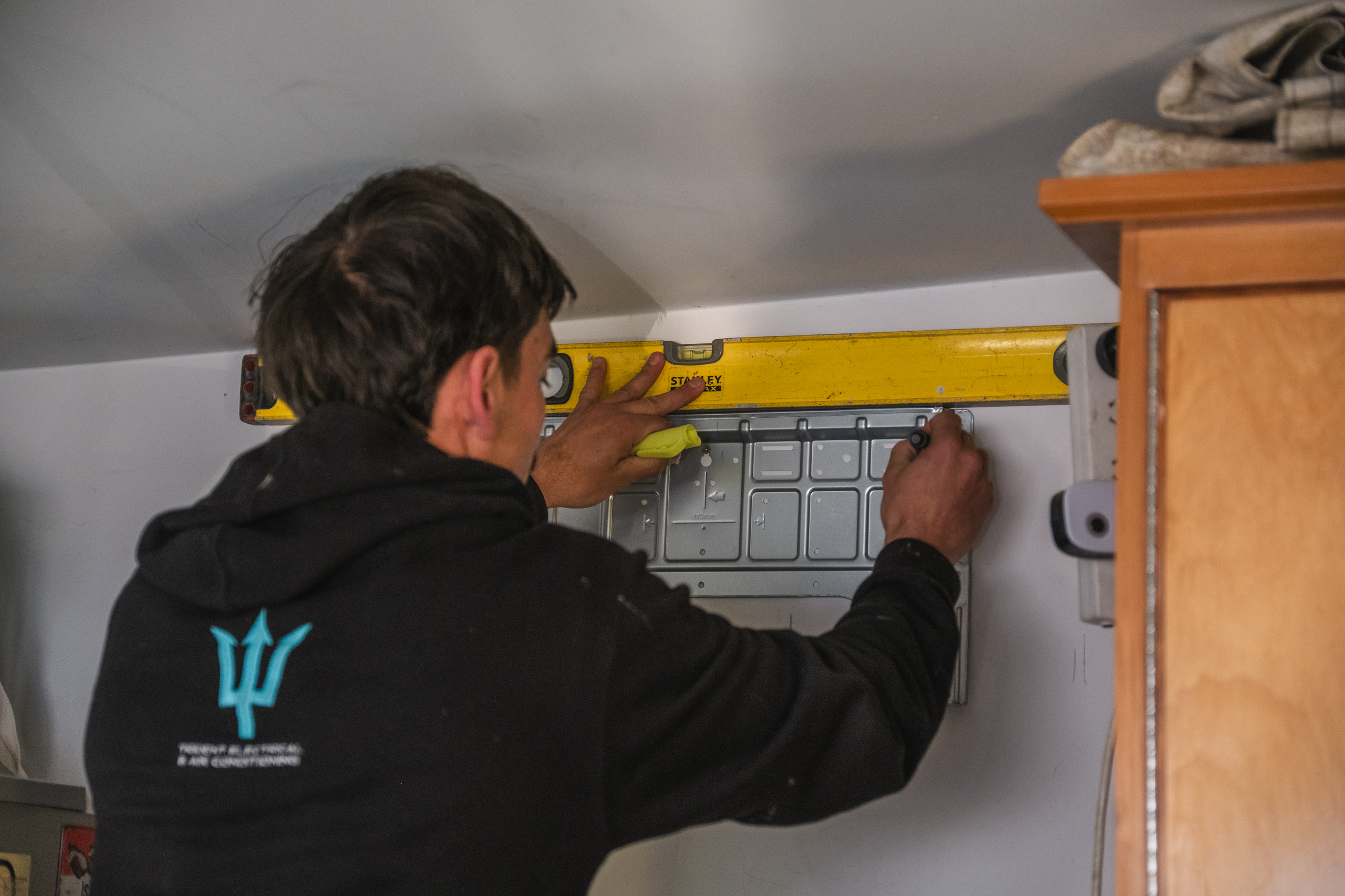 New build AC install detail Auckland