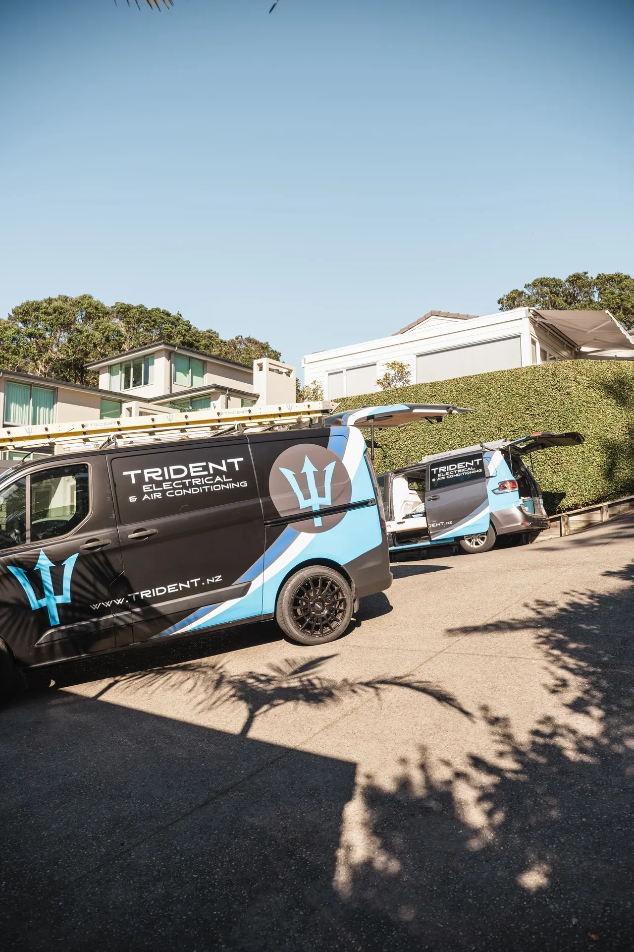 Trident team on site