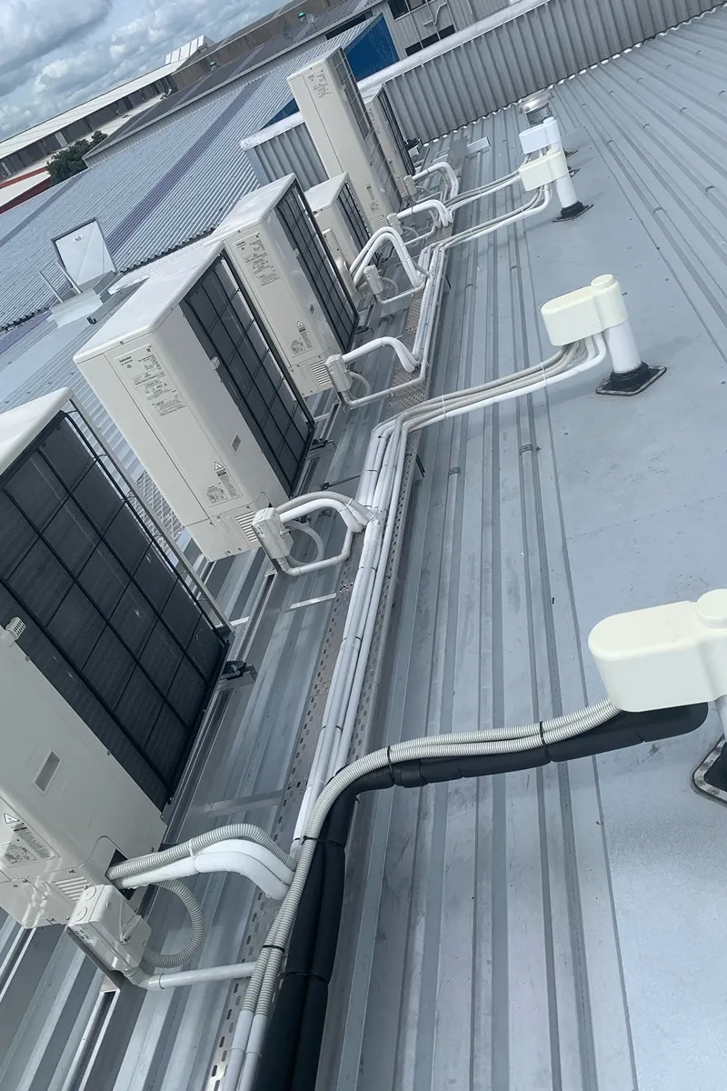 Commercial installation