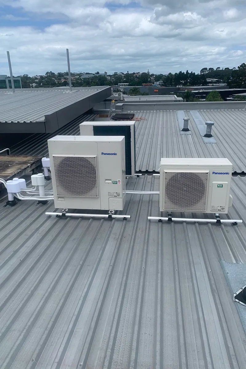 Commercial installation