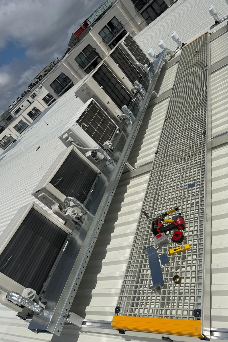 Commercial installation