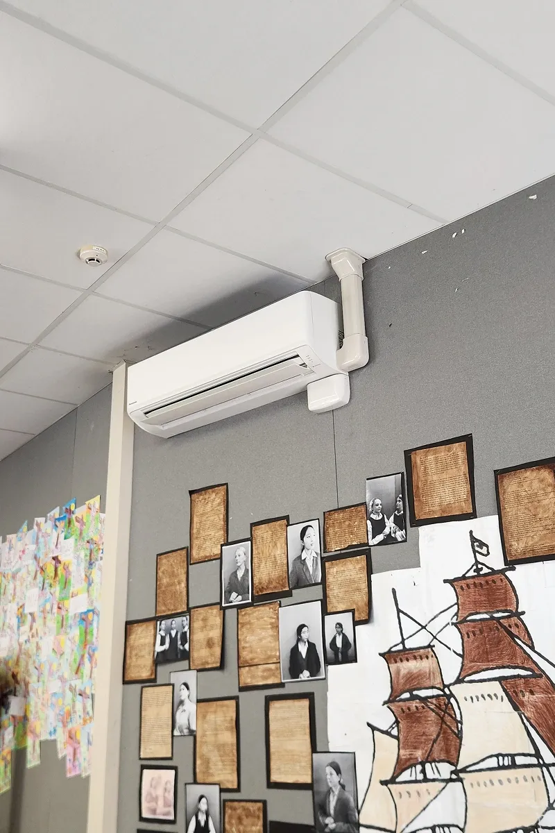 Commercial installation