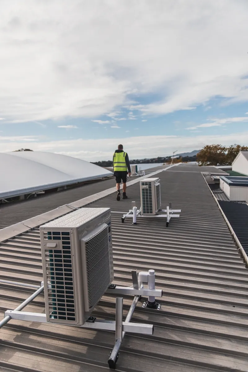 Commercial installation