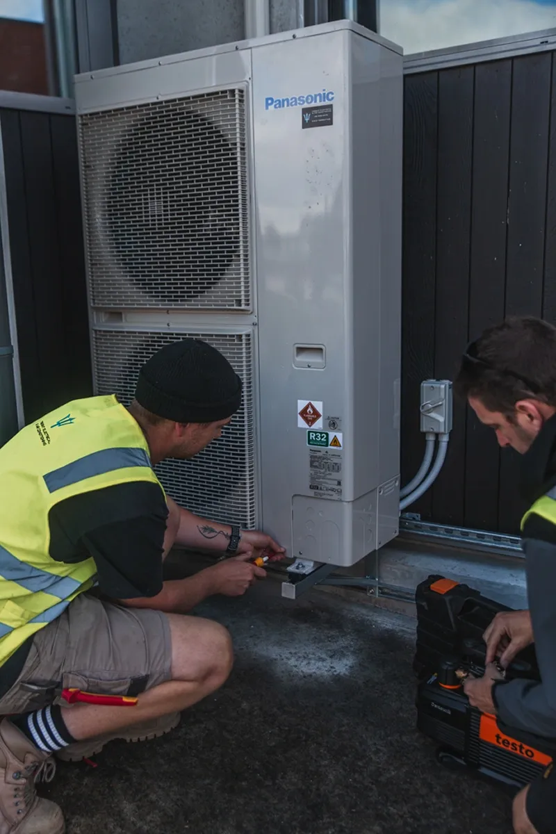 Commercial installation