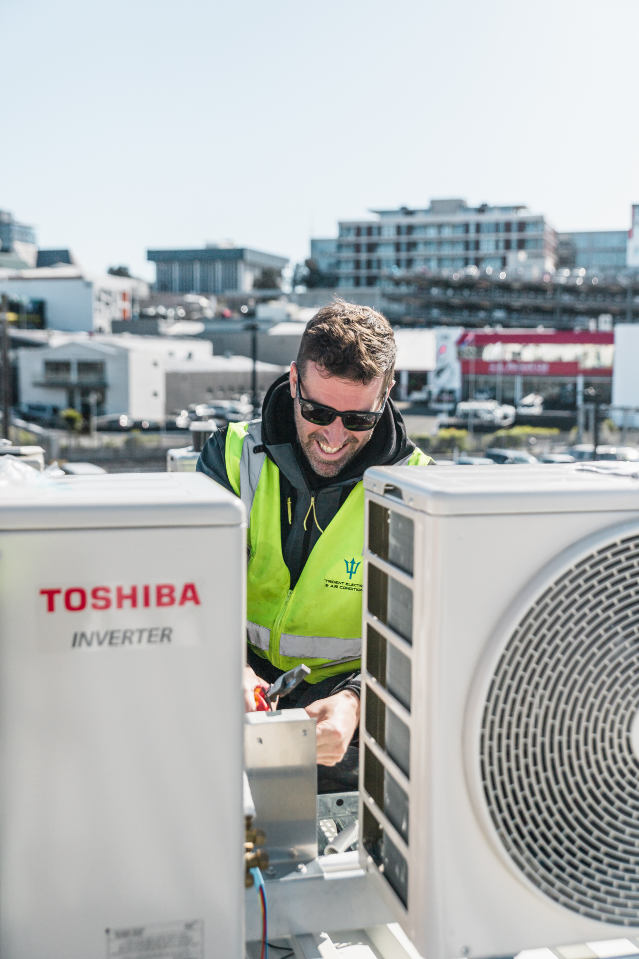 Trident commercial AC team Auckland