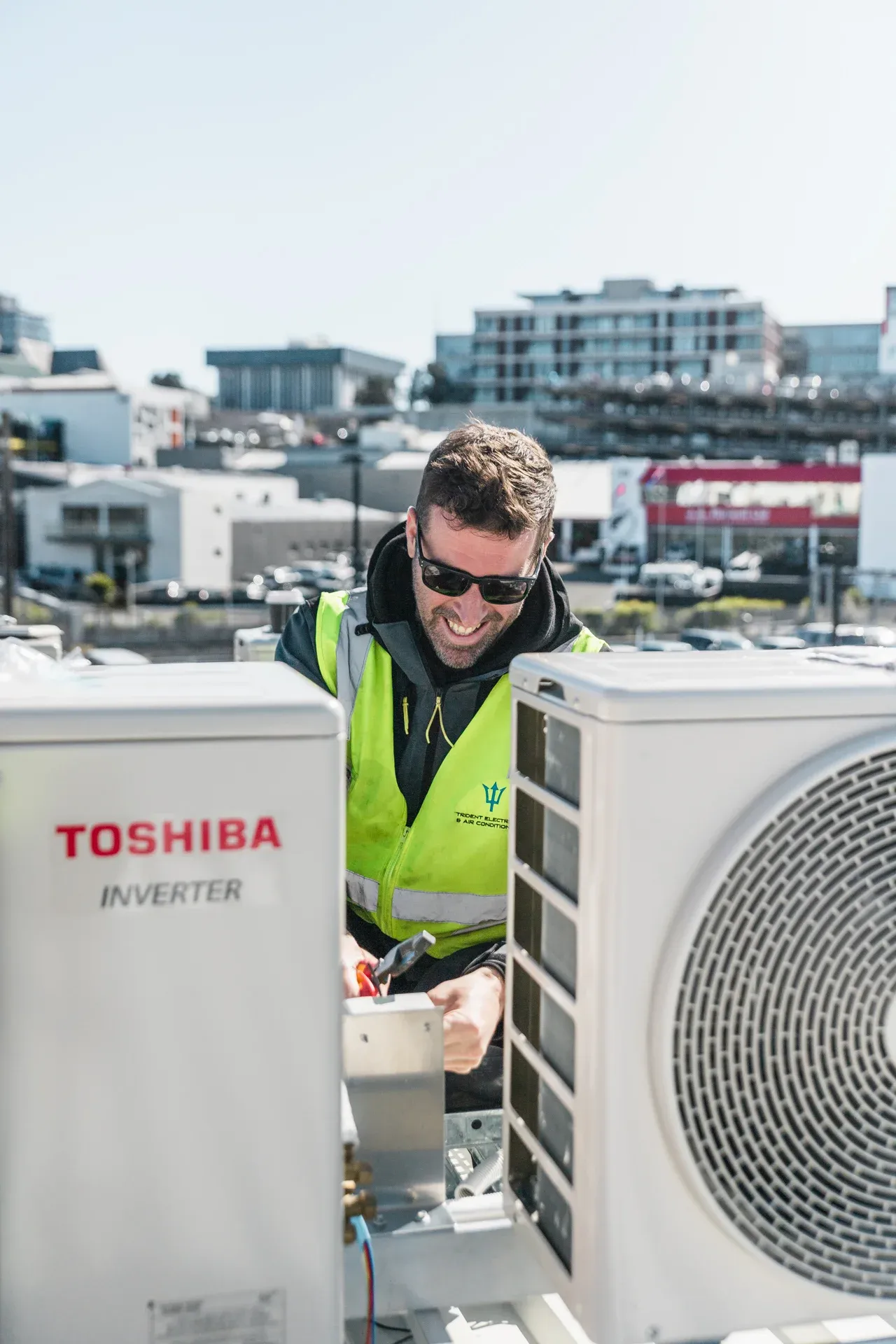 Trident commercial AC team Auckland