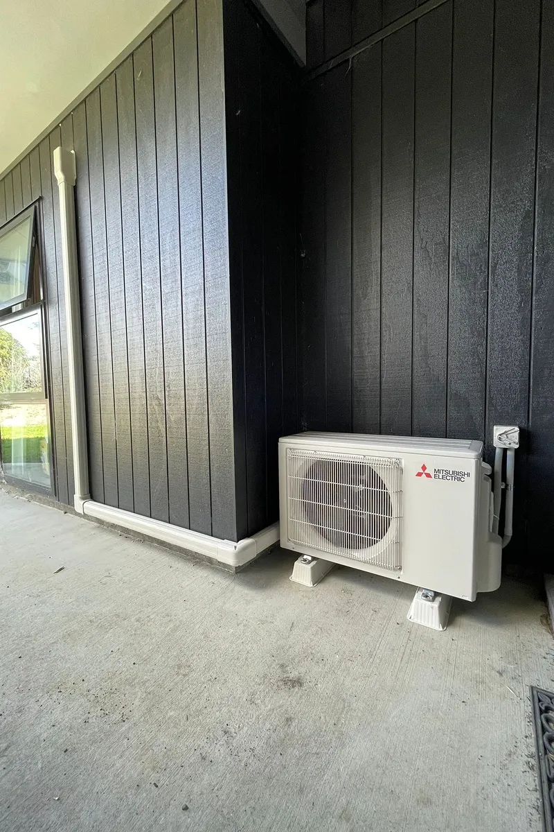Residential AC installation