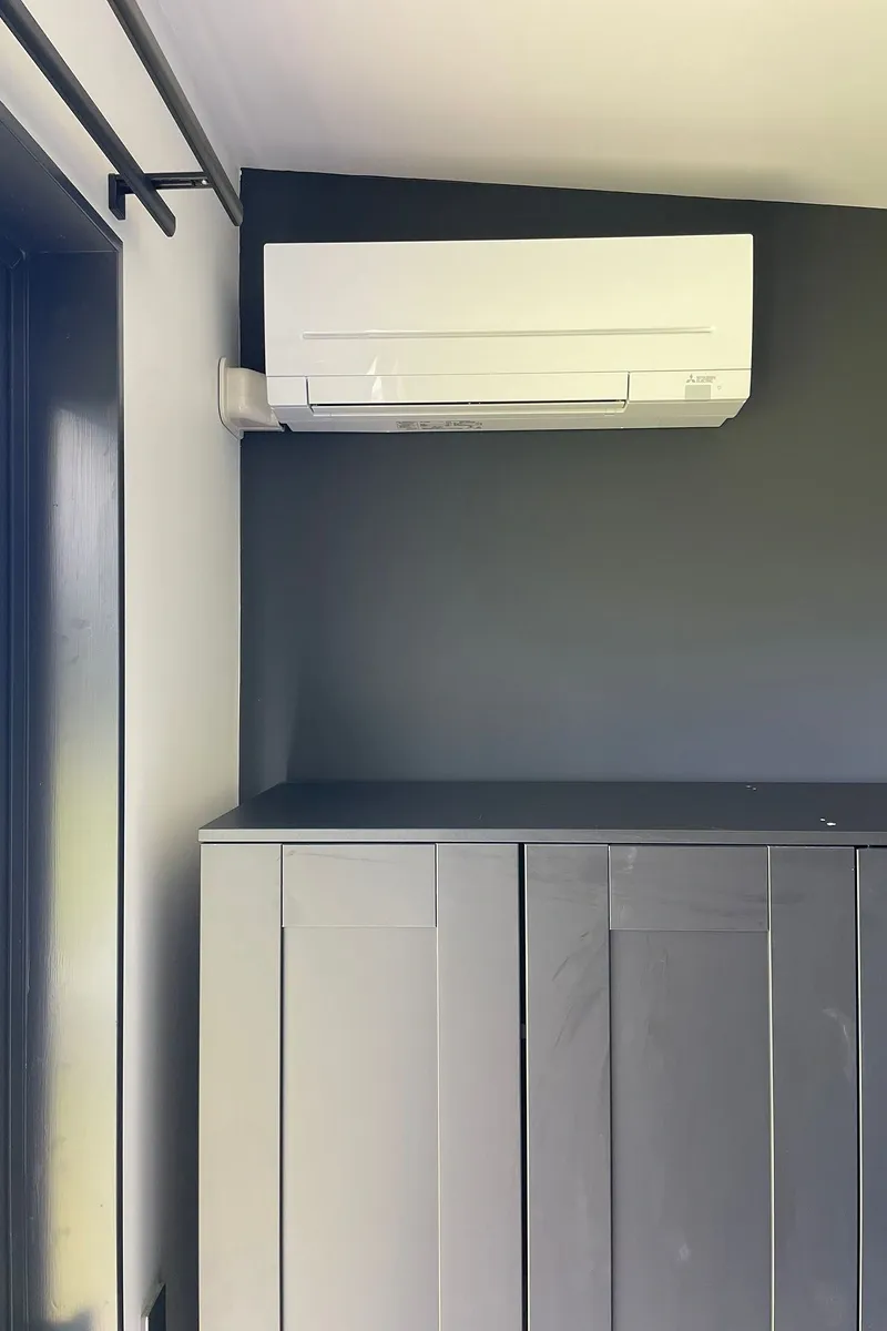 Residential AC installation