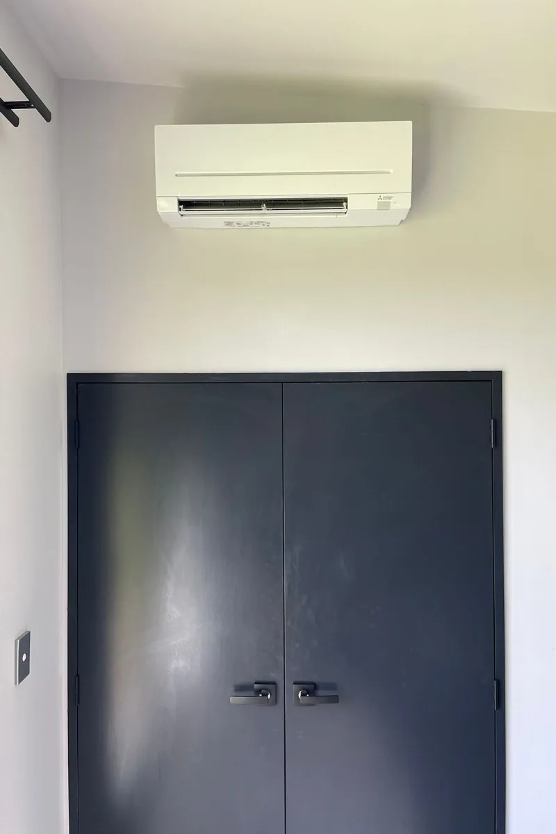 Residential AC installation