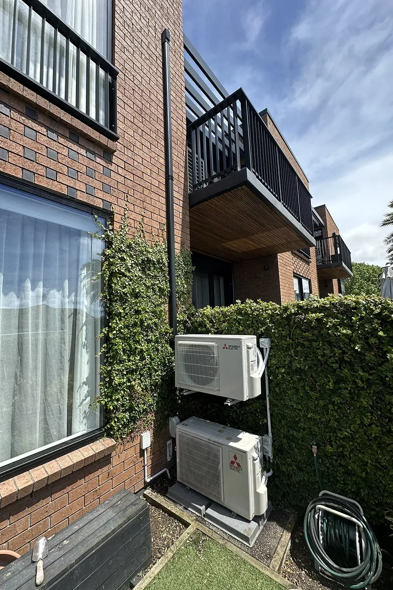 Residential AC installation