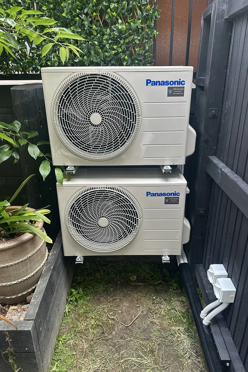Residential AC installation