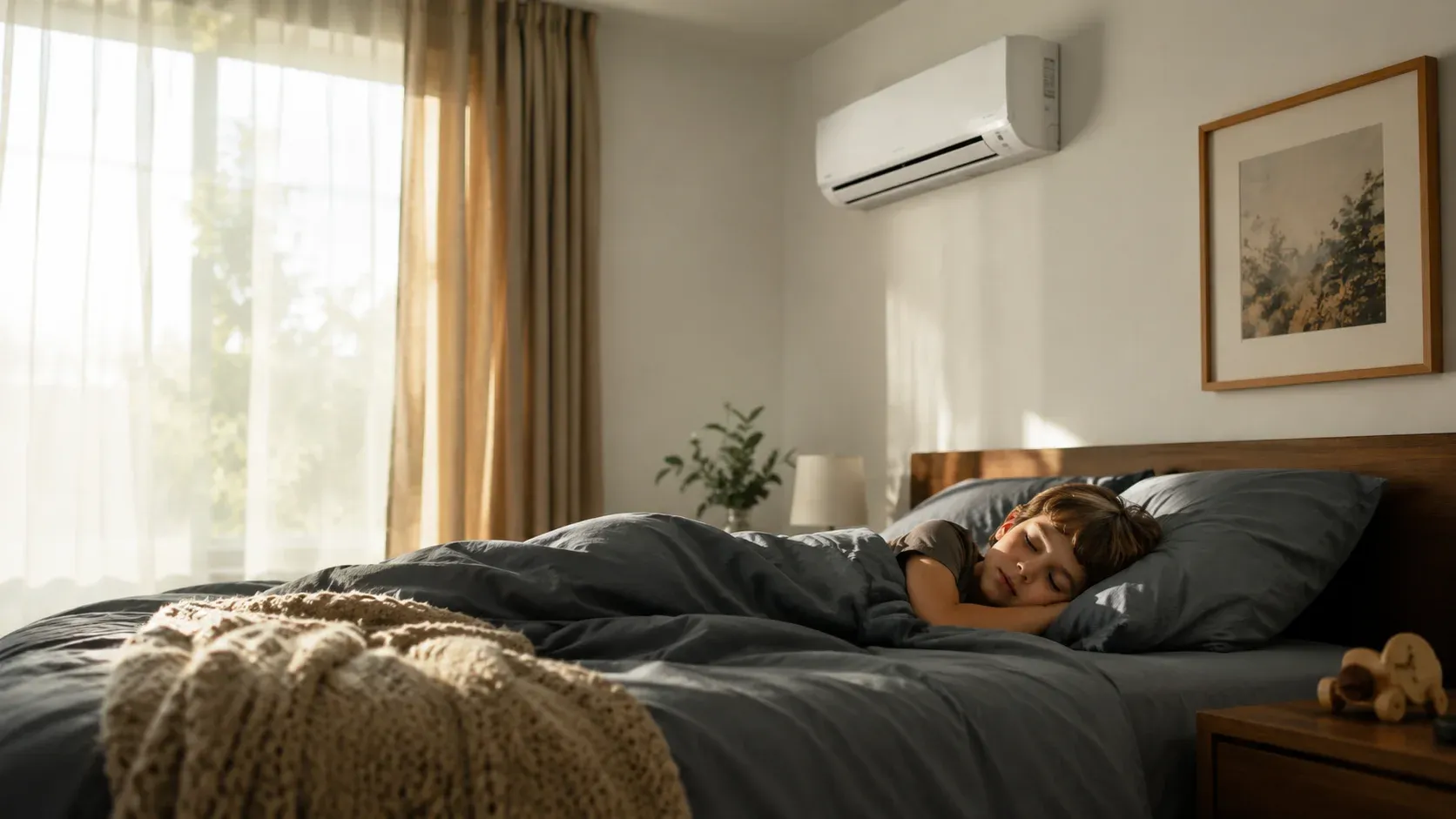 Sleeping comfortably emergency AC Auckland